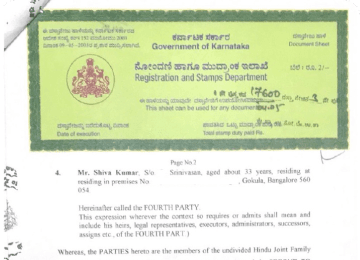 Karnataka Certified Copy