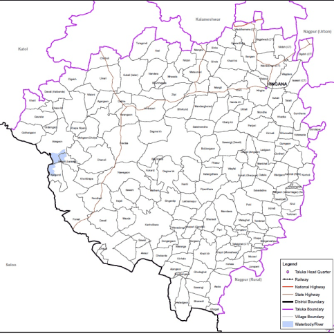Telangana Village Map